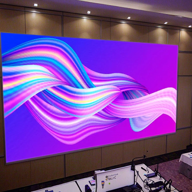 ATOP P1.86MM Video Wall 13760X1600Mm Concave Curved Studio Background 45.14Ftx5.24Ft LED Display in Israel