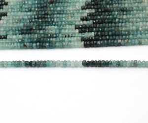 Perles de Grandidierite AAA+ Rares 4mm-5mm, Perles Facettées Rondelles, Pierre Semi-Précieuse Naturelle pour Bijoux - Product Image 3