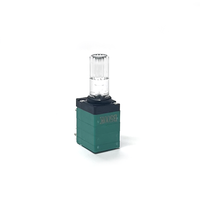 Haute précision double gang rvb LED potentiomètre arbre Transparent interrupteur rotatif contrôle du Volume pour amplificateur Audio mélangeur haut-parleur