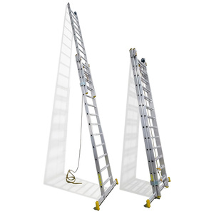 Scala in Alluminio, 2 Sezioni, Meccanica, 14+14 Gradini - Product Image 1