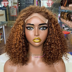 Perruques bouclées Pixie 5x5 SDD, 100% cheveux humains vierges Remy, style court et volumineux, très demandées - Product Image 3