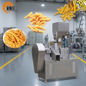 Máquina para Hacer Bocadillos de Maíz Extruido Kurkure y <span class=keywords><strong>Cheetos</strong></span> Puffs, Línea de Producción Automática de Bocadillos de Maíz - Product Image 1