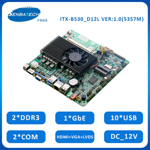 เมนบอร์ดคอมพิวเตอร์ AMD เมนบอร์ด CPU A6-5357M <span class=keywords><strong>DDR3</strong></span> 12V 10 USB <span class=keywords><strong>2</strong></span> COM SSD Mini-pcie - Product Image 2