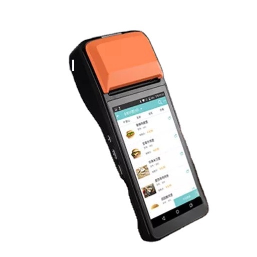 Hot Selling 5 Inch 4G Android Handheld RFID POS Terminal with Printer NFC Card Reader