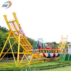 Thrill Attraction Extreme Magic Disk Swing Rides Amusement Park Rides Flying UFO Mega Disco à vendre - Product Image 5