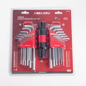 Kit d'outils pour la réparation de vélos, 17/27 pièces, jeu de clés hexagonales, métriques, SAE, poignée d'entraînement <span class=keywords><strong>allen</strong></span> - Product Image 5