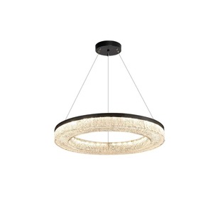 Italian High-End All-Copper Minimalist <b>Chandelier</b> for Living Room and Bedroom Grand Luxury Designer Villa Lamp-Middle Sizes - Product Image 4