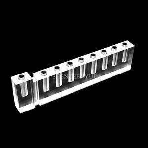 Clear Lucite Home Decoration <span class=keywords><strong>Chandelier</strong></span> Menorah à l'huile de <span class=keywords><strong>plexiglas</strong></span> - Product Image 5