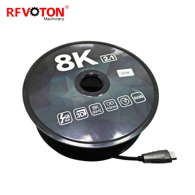 High Speed 8K 4K Fiber Optic for HDMI Cable 30M 50M 60M 70M 80M 90M 2.1 Active Fiber Optic Cable
