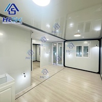 Maison préfabriquée empilable résistante aux ouragans, conteneur extensible de 20 pieds, 30 pieds, 40 pieds, bâtiment préfabriqué, maison, 2, 4, 5 chambres, appartement pour grand-mère
