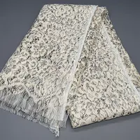 Tuton preço de fábrica moda malha nylon algodão renda tecido para vestido