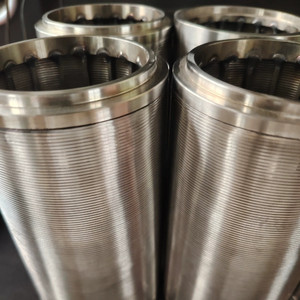 3 4 5 inch SUS304 316 316L thép không gỉ <span class=keywords><strong>Wedge</strong></span> dây tốt màn hình cho nước cũng khoan Lọc - Product Image 3