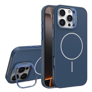 Cubierta trasera antimagnética acrílica para iPhone 16promax 15 14 13 12 11 <span class=keywords><strong>10</strong></span> 9 8 7 6 5 4 3 2 1 con función anticaída <span class=keywords><strong>de</strong></span> Metal - Product Image 1