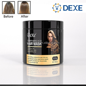 Masque capillaire réparateur intensif DEXE Volume Control Anti Frizz <span class=keywords><strong>Bio</strong></span> <span class=keywords><strong>Caviar</strong></span> Keratin Protein, Botox capillaire, acides aminés, sans sulfate, pour femmes - Product Image 3