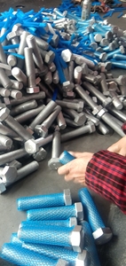 Baut Kepala Hex Berlapis Seng, 8.8 10.9 12.9 Grade M6 M7 M8