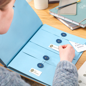 Borsa Portadocumenti AMARUI Manila <span class=keywords><strong>A4</strong></span> Personalizzata con Stampa UV, Rilegatura Colorata per Organizzare Documenti Importanti e Certificati di Nascita OEM - Product Image 3