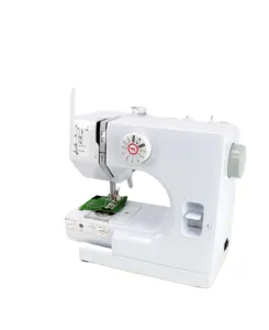 Gran oferta de alta calidad overlock ojal doméstico multifunción automático eléctrico doméstico 725 mini máquina de coser