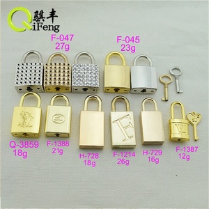 New Custom Fixed <strong>Suitcases</strong> Bags Heavy Duty <strong>Lock</strong> Padlock for Handbag Bag Hardware Turn <strong>Lock</strong> - Product Image 5