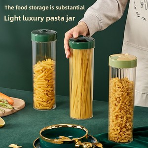 Design moderne seau en plastique de qualité <span class=keywords><strong>alimentaire</strong></span> pot de stockage de nouilles de cuisine couvercle suspendu grand stockage de <span class=keywords><strong>pâtes</strong></span> pour la cuisine à domicile - Product Image 3