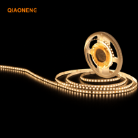 Bande LED Flexible 24V 2835 126 LED/m 9W/m 8mm 3000K Blanc Chaud Ra80 IP20 Télécommande Dimmable 166.7mm Rouleau de 5m