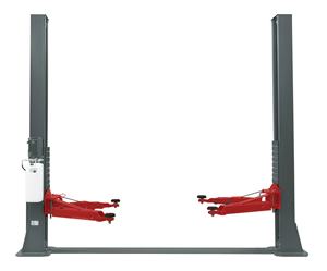 Pont élévateur automobile robuste à deux colonnes avec plaque de base pour <span class=keywords><strong>garage</strong></span> et atelier de réparation automobile - Product Image 1