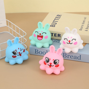 Cute Bunny Maltose Squishy Stress Balls Toys Stress Relief Toy Kids Adult Fidget Toys Colorful Rabbit for <b>Easter</b> <b>Basket</b> Stuffers - Product Image 4