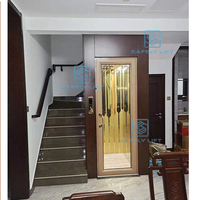 2/3/4 étages de luxe Mini maison ascenseur hydraulique résidentiel pour personnes âgées handicapées
