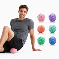 Ballon de yoga en gel de silice, diamètre 49 mm, pour relaxation musculaire et exercices de Pilates