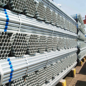 Tuyau en <span class=keywords><strong>acier</strong></span> rond prégalvanisé, soudé par électrofusion, <span class=keywords><strong>tube</strong></span> en fer galvanisé, longueur 6 m, taille personnalisée pour la construction - Product Image 6