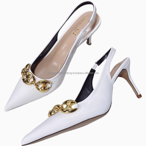 Zapatos de Tacón Alto de Diseño para Mujer, Elegantes, con Tacón Grueso, Cómodos, Ligeros, de Verano, con Parte Superior de Charol - Product Image 2