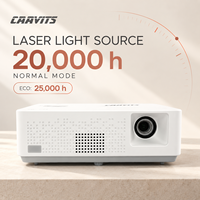 Projecteur laser DLP Full HD CAAVITS 4000 lumens 1920x1080, installation professionnelle pour les salles de classe, projecteurs pour l'éducation, Proyector