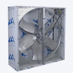 Extractor comercial de gran flujo de aire de 1380MM, ventilador de refrigeración para granja avícola, para Gallinero