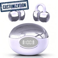 Écouteurs intra-auriculaires ouverts YYK-Q86 avec affichage numérique de la puissance, étui de charge, légers et confortables pour le sport et l'usage quotidien