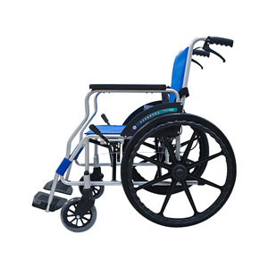 Silla de ruedas manual Hubang de aleación de aluminio L22 para personas con discapacidad y residencias de ancianos - Product Image 2