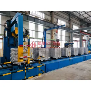 Fabriek Levering 10 T/h Aluminium Staaf Continue Gietmachine Ccm Plant Aluminium Staaf Conticaster