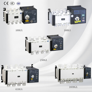 Interruptor de Transferencia Automática YUYE 800A 1000A 400V de 3 Polos, Interruptor de Cambio Automático Motorizado <span class=keywords><strong>ATS</strong></span> - Product Image 1