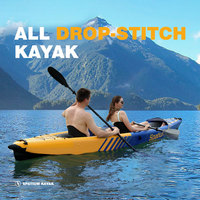 Spatium, bateau à rames de haute qualité personnalisé pour 2 personnes, prix d'usine, canoë-kayak, bateau de pêche, canoë-kayak pour sports nautiques