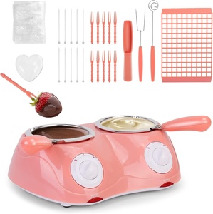 Station de fusion électrique polyvalente à 2 bacs en aluminium pour chocolat, cire et beurre – Offre spéciale avec option de logo personnalisé - Product Image 2