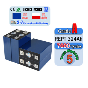 แบตเตอรี่ Lifepo4 รุ่น REPT 3.2V 324Ah 330Ah สำหรับระบบ ESS พลังงานแสงอาทิตย์ภายในบ้าน พร้อมจัดส่งแบบ EU DDP มีสินค้าในสต็อก รองรับการใช้งานแบบ Deep Cycle มากกว่า 7000 ครั้ง - Product Image 1