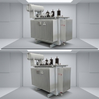 Transformateur de puissance 10KV400KVA 630kVA triphasé immergé dans l'huile, transformateur régulateur de tension