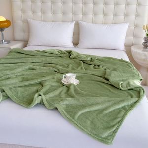 Luxury Modern Printed Knitted Flannel Throw <b>Blanket</b> Skin-Friendly Breathable Eco-Friendly Fade/Wrinkle Resistant All-Season - Product Image 4