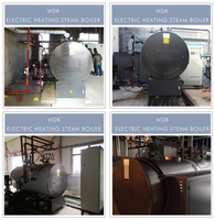 Harga Pabrik WILFORD Boiler Air Panas Bertekanan Horizontal Industri WDR dengan Kontrol PLC, Sistem Wet Back Tiga Jalur, Efisiensi 92%