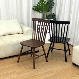 Silla de Comedor Moderna de Madera, Duradera y Ecológica, <span class=keywords><strong>para</strong></span> Muebles de Hogar, Cafetería, Hotel, Sala de Estar, Baño, Parque, Banquete, Escuela - Product Image 4