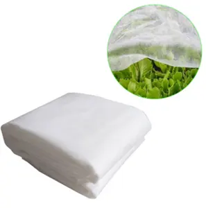 1%-3% Anti UV Plant Frost Protection Cover PP Non Woven Fabric Agriculture Non Woven Fabric