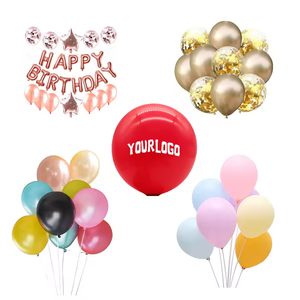 Globos Publicitarios Redondos de Látex de Helio Personalizados de Buena Calidad con Diseño de Logotipo Impreso Personalizado - Product Image 1