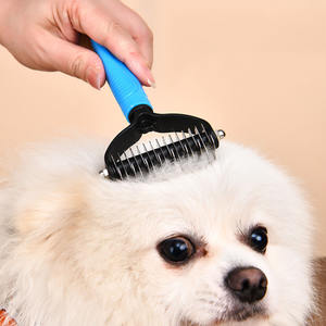 SY 2025 peigne à nouer pour animaux de compagnie Teddy <span class=keywords><strong>Golden</strong></span> <span class=keywords><strong>Retriever</strong></span> nouage spécial chien cheveux chat peigne <span class=keywords><strong>brosse</strong></span> pour bain d'animaux de compagnie - Product Image 2