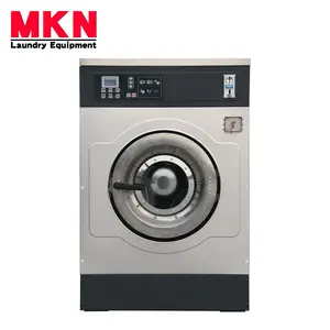 Máy giặt hoạt động bằng đồng xu thương mại tự động 15kg để giặt tự phục vụ