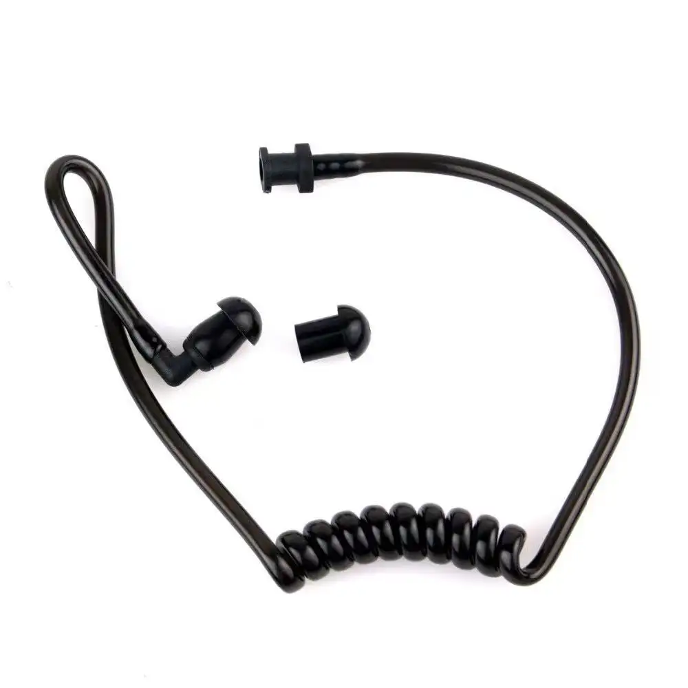 Air Acoustic Air Tube with Earplug for Earpiece headsets For Walkie Talkie two way radio