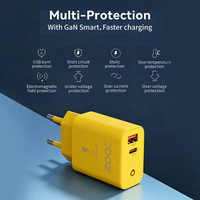 Adaptor Pengisian Cepat Multi Port QC3.0 PD 20W USB-C untuk Laptop & Aksesoris Kamera Ponsel Grosir