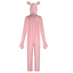 Body de Conejita Rosa para Adultos, Unisex, de Spandex y Poliéster, Disfraz para Cosplay y Actuaciones en Escenario - Product Image 5